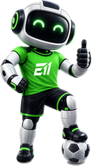 Mr Edge, the Edge11 robot mascot